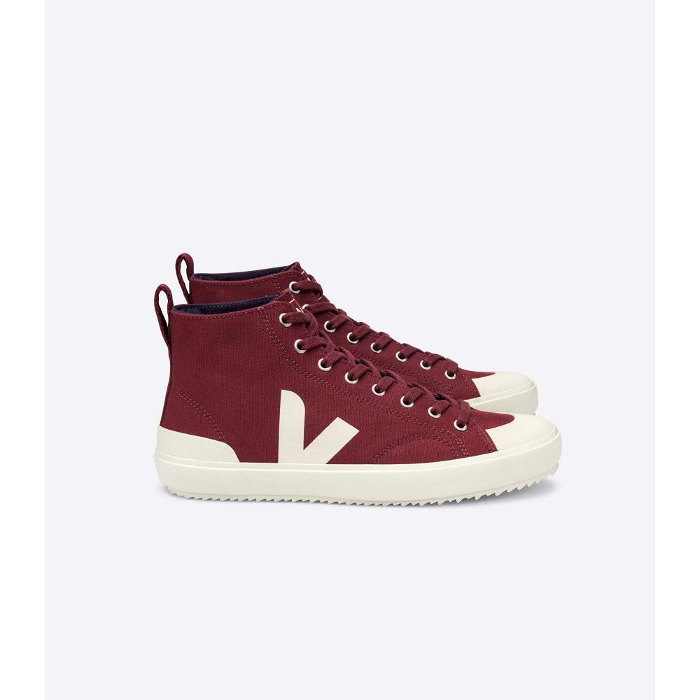 Veja NOVA HT CANVAS Hoog Heren Bordeaux | BE 105SGL